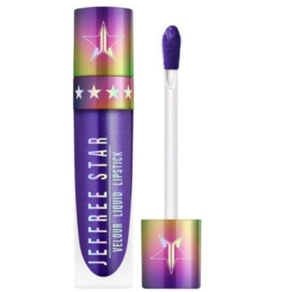 Jeffree Star Purple Metallic Lipstick Bold Vibrant Finish HEALING HOUR NIB - Picture 2 of 6